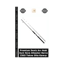 Premium Deniz Avı Hobi Açık Hava Albastar Barca 3303 Tekne Olta Kamışı 240cm