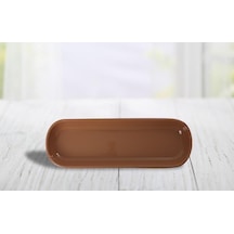 Keramika Kayık Noyan 26x9 Cm Sütlü Kahve 606