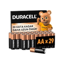 Duracell Basıc Aa Alkalin Kalem Pil 29'lu Paket 1,5v