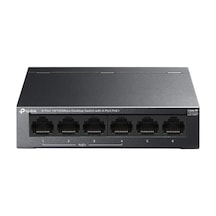 Tp-link Ls106p 6 Port 10-100 Mbps 4 Port Poe+ Masaüstü Switch