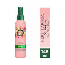 Kadifemsi Yumuşaklık Gül Kokulu Hepsi Bir Arada Ağırlaştırmayan Sıvı Saç Kremi 145ml