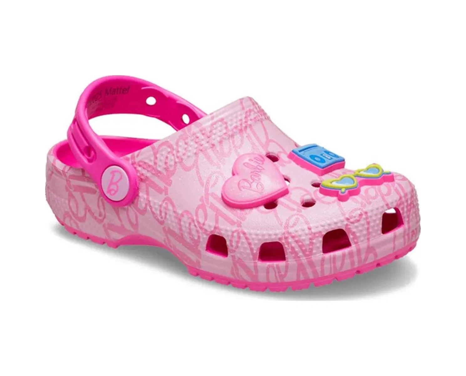 Crocs Classic Clog K Barbie Pembe Çocuk Terlik-10861 Pembe
