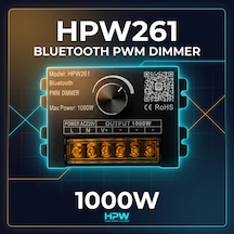 220 Volt 1000 Watt Modül Neon Ve Şerit Led Bluetooth Ve Manuel Hpw261 Dimmer