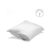 Vionel Home Pamuklu 50 x 70 CM Beyaz Iç Astar Fermuarlı Yastık Kılıfı