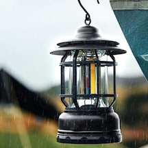 Retro Led Kamp Lambası Çok Renkli