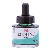 Talens Ecoline Sıvı Suluboya 30ml - Fir Green 654