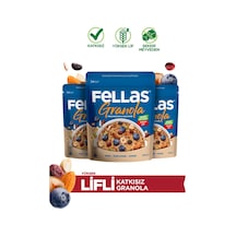 Granola - Yaban Mersini & Kuruyemiş 200 G - 3'lü Paket