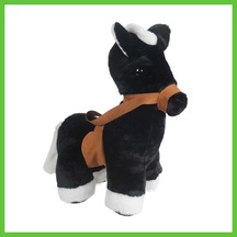 Bezos Uyku Arkadaşı Peluş Eşek Siyah 45 Cm Dmc
