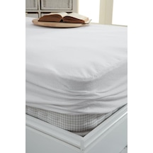 Decovilla 11 Ebat Micro Fitted Sıvı Geçirmez Alez Beyaz