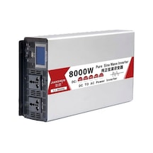 Jianshun Cj-8000q 8000w 12v 220v Tam Sinüs İnverter Lcd Ekranlı Güç Çevirici