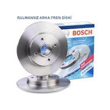 Citroen C4 Picasso 1.6Hdi 2007-2013 Bosch Arka Disk 2 Adet