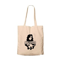 Alice Cooper Theatre Of Death Krem Fermuarlı Bez Çanta Gabardin