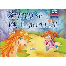 Zeynep ve Tek Boynuzlu At - Mini Pop-Up- Çiçek Yayıncılık