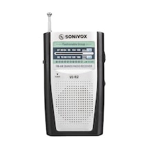 Sonivox VS-R2 Mini FM Radyo Gümüş