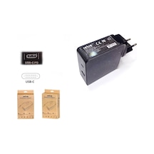 Apple Uyumlu MacBook 60w-61w 5.2v 2.4a Usb + Usb-c Pd Şarj Adaptör Retro