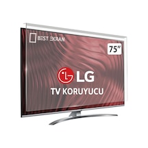 LG Uyumlu 75nano916na Tv Ekran Koruyucu - 75" İnç Smart Led