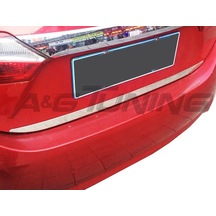 Toyota Corolla Uyumlu Krom Bagaj Alt Çıta Formlu 2013-2019 Arası N11.3252