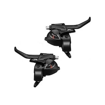 Shimano Bisiklet Vites Fren Kolu St-ef41 3-7 Li Siyah