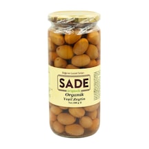 Sade Organik Yeşil Zeytin 300 Gr.