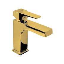 Newarc Aqua Lavabo Bataryası Altın Altın Newarc Aqua Lavabo Bataryası Altın Altın