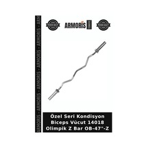 Özel Seri Kondisyon Biceps Vücut 14018 Olimpik Z Bar Ob-47"-z