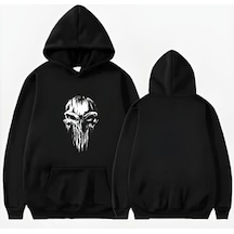 Startmore Kuru Kafa Baskılı Kapişonlu Sweatshirt siyah