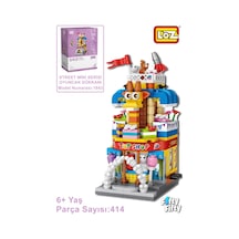 Loz Street Mini Serisi Oyuncak Dükkanı -lz1643 414 Parça Oyuncak Yapım Seti