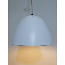 Riolight Retro Beyaz Içi Beyaz Tekli Metal Sarkıt Çap: 28Cm (538289296)
