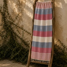 Soft Stripe Cunda Peştamal - Renkli - 90x170 Cm Çok Renkli