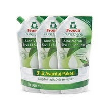 Aloe Vera Sıvı El Sabunu 500 Ml X3 Avantaj Paketi Nemlendirici Hassas Cilt Bakımı