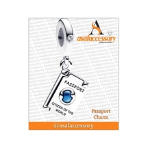 Pasaport Charm Asafaccessory Mavi