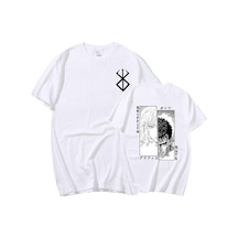 Noıssey Kırmızı Etiket Gala Anime Stimülasyon Erkek Kadın T Shirt Mod323 11804 Beyaz