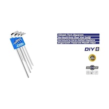 Fixio Uzun Allen Anahtar Takımı 9 Pcs