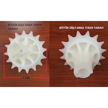 Pilsan Active Pedallı Traktör Kepçe Zincir Arka Dişli
