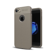 Zore Apple Uyumlu iPhone 7 İle Kılıf Niss Silikon Gri