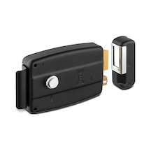 Kale 157el Standart Silindirli Elektrikli Trajlı Kilit Kapı Otomatı Siyah