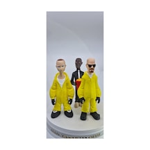 Breaking Bad 3 Lü Figür Set 20 Cm Walter White Jesse Pinkman Gustavo Fring