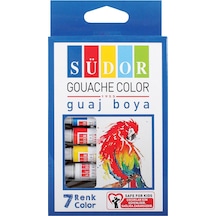 Südor Guaj Boya 7 Renk 8.5 Ml Çok Renkli