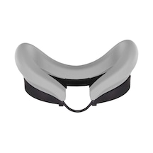 Meta Quest 3 Vr Kulaklık Göz Maskesi Yumuşak Silikon Ter Önleyici Koruyucu Kapak - Gri