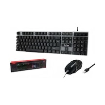 Trio Trk200 Q Trk Usb/q Mekanik Hisli Rgb Işıklı Gaming Klavye