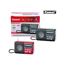 Kamal Km 239 Usb Sd Fm Destekli Mp3 Çalar Radyo Taşınabilir Müz