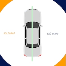 Golf 8 Dış Ayna Çerçeve Sağ 2021-2024 Model Arası Araçlara Uyumludur