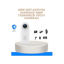 Suya Ve Darbeye Dayanıklı Kompakt Spor Kamera 1080p Çok Renkli