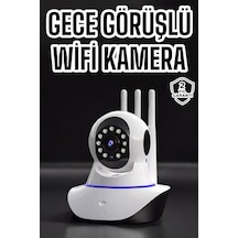 Ev Kamerası Wifi Kamerası Video Kayıt Çift Yönlü Hareket Sensörü Bebek