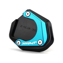 Xuweiwei High Kalite Cfmoto 700mt Mt700 Cf 700 Mt 2025 Sky Blue Cnc Alüminum Yanlık Dayanağı Genişletilmiş Pad