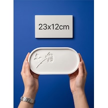 Premium Velvet Line Tray - Dekoratif Tepsiler - Sunumluklar - Tabaklar