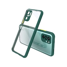 More Tr Redmi Note 10s Kılıf Mtr Kaff Kapak - Koyu Yeşil