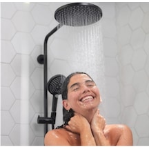 Hansgrohe Raindance Select S 240 1 Jet Termostatik Duş Kolonu - Mat Siyah 27633670 Siyah