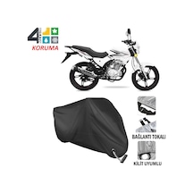 Yuki Yk 150-9 Goldfox Motosiklet Brandası ( Kilit Uyumlu - Siyah