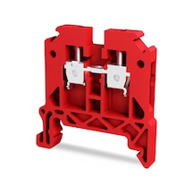 Tbloc Tbl 4mm Kırmızı Vidalı Tek Katlı Klemens
